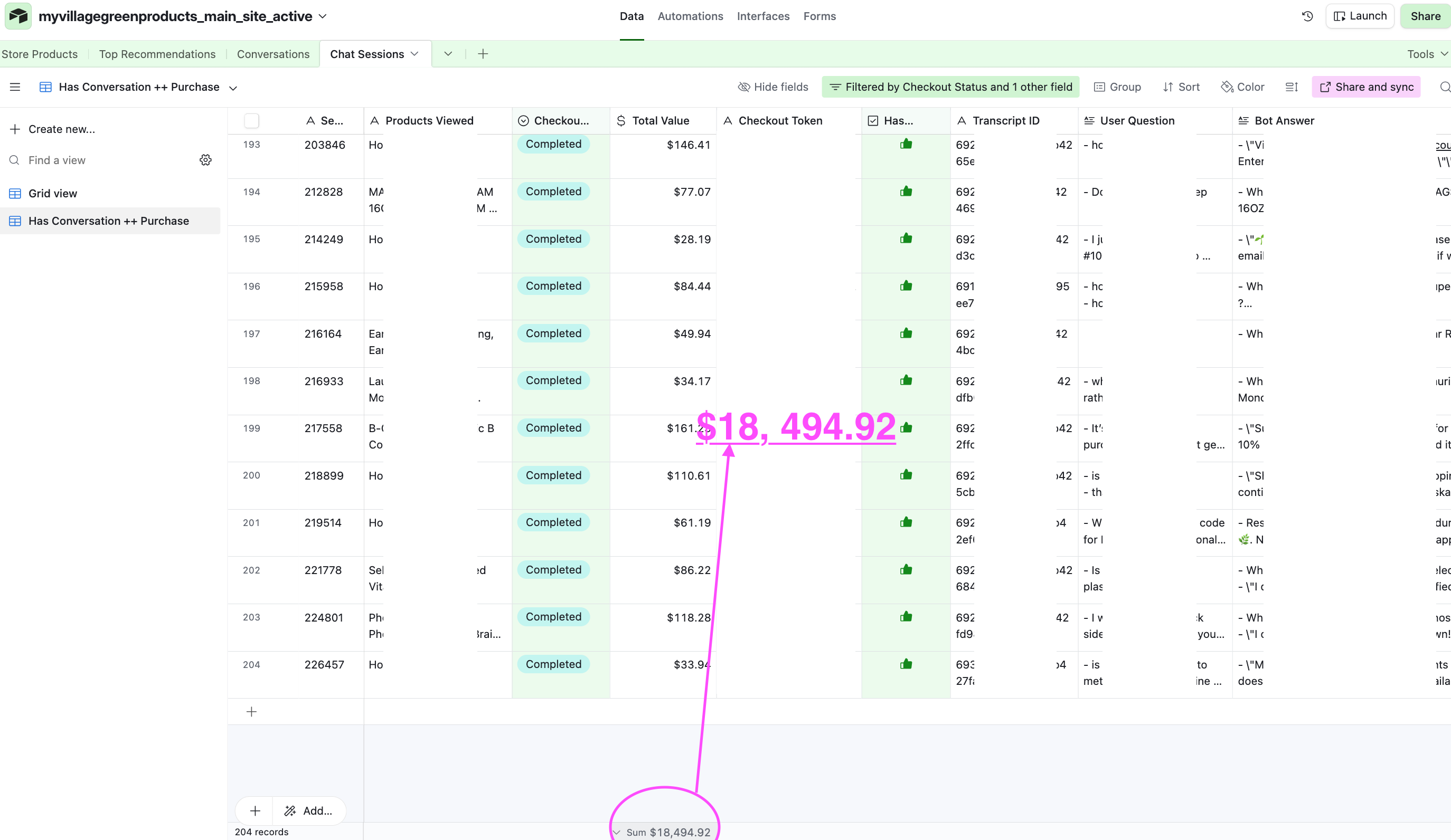 AI Sales Assistant feature